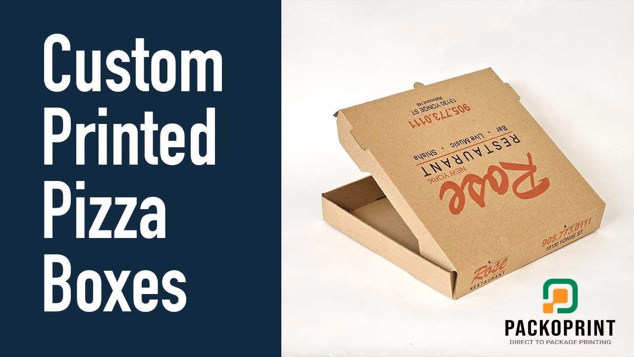 Does Vistaprint offer custom pizza boxes design templates?