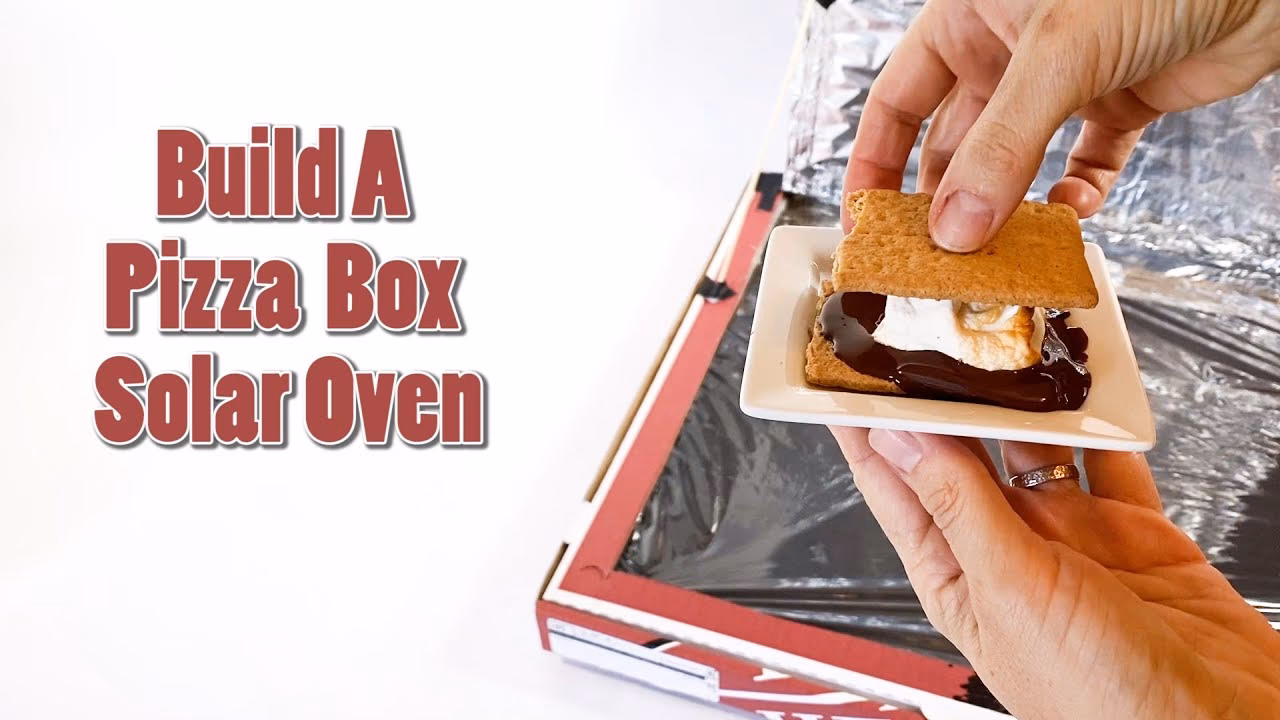 What is a pizza box solar oven?