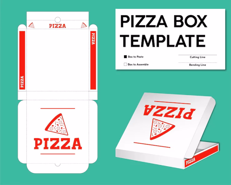 How many pizza box templates are there?