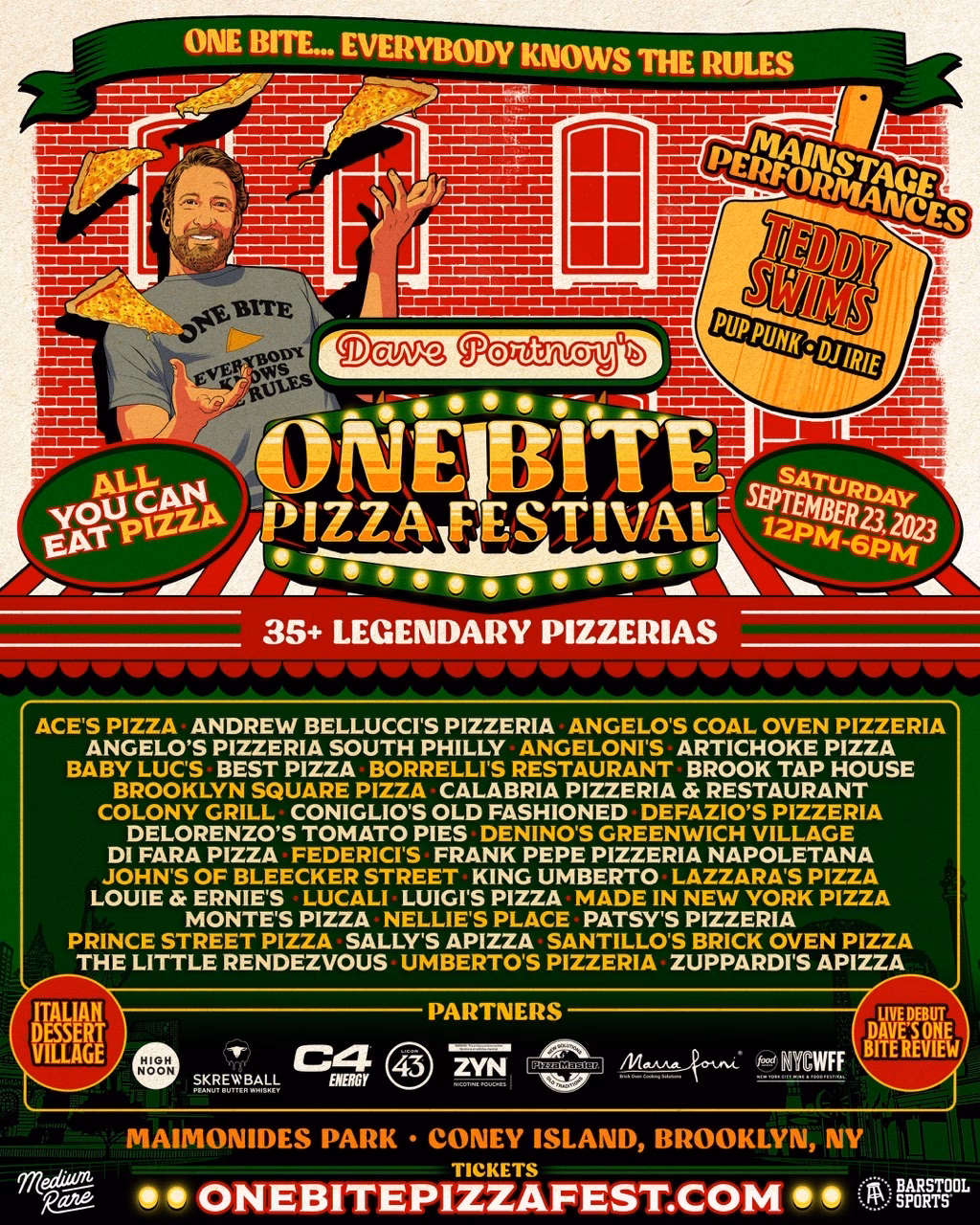 Who started a pizza Fest?