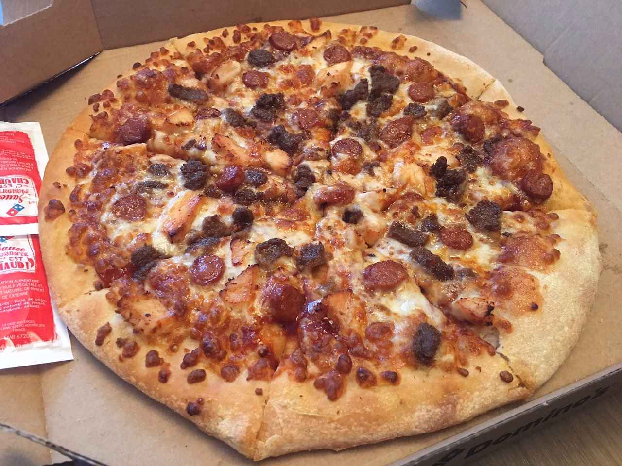 Est-ce que la pizza cannibale est calorique ?