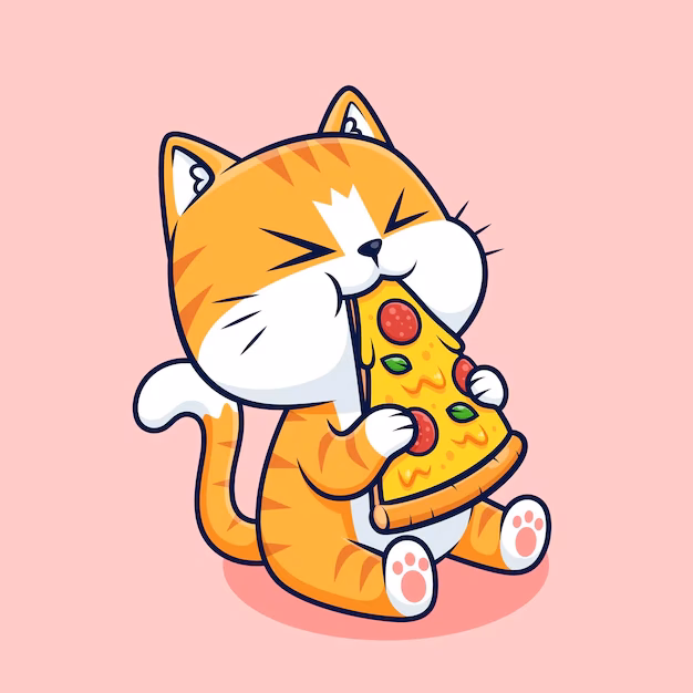 Do Pizza Cats remove their helmets?