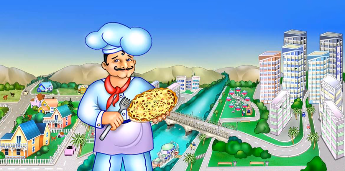 How big is pizza chef 2?