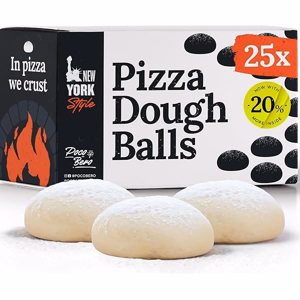 What are frozen pizza dough balls?