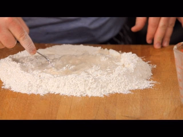 Does pizza dough need a mixer?