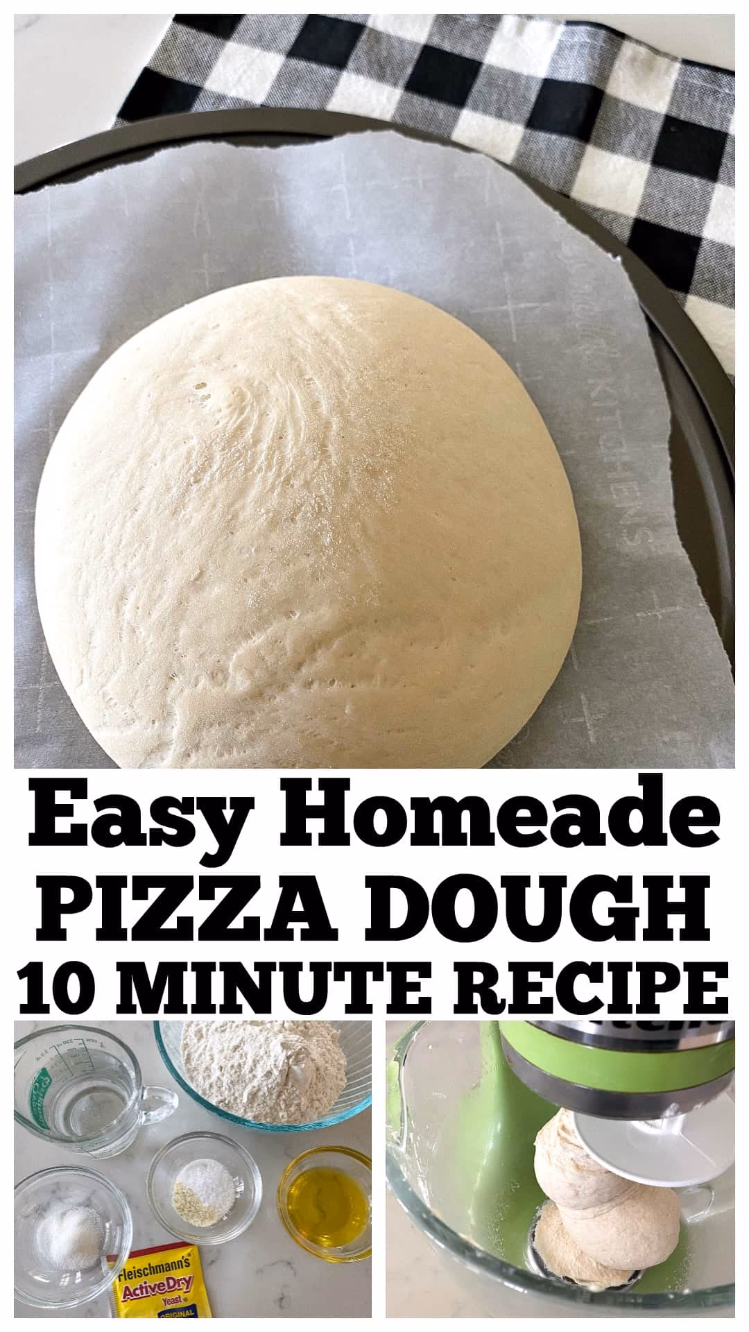 Is active dry yeast good for pizza dough?