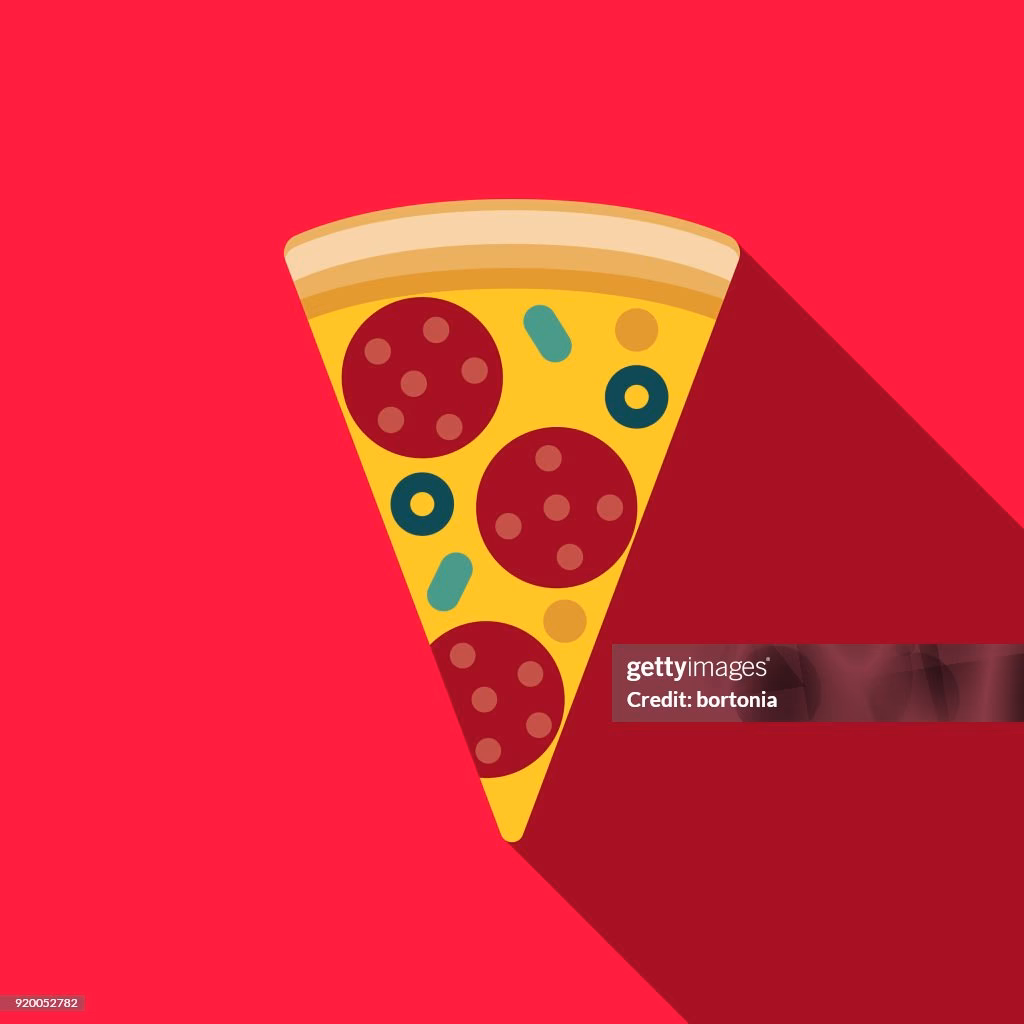 How many pizza flat vectors are there?