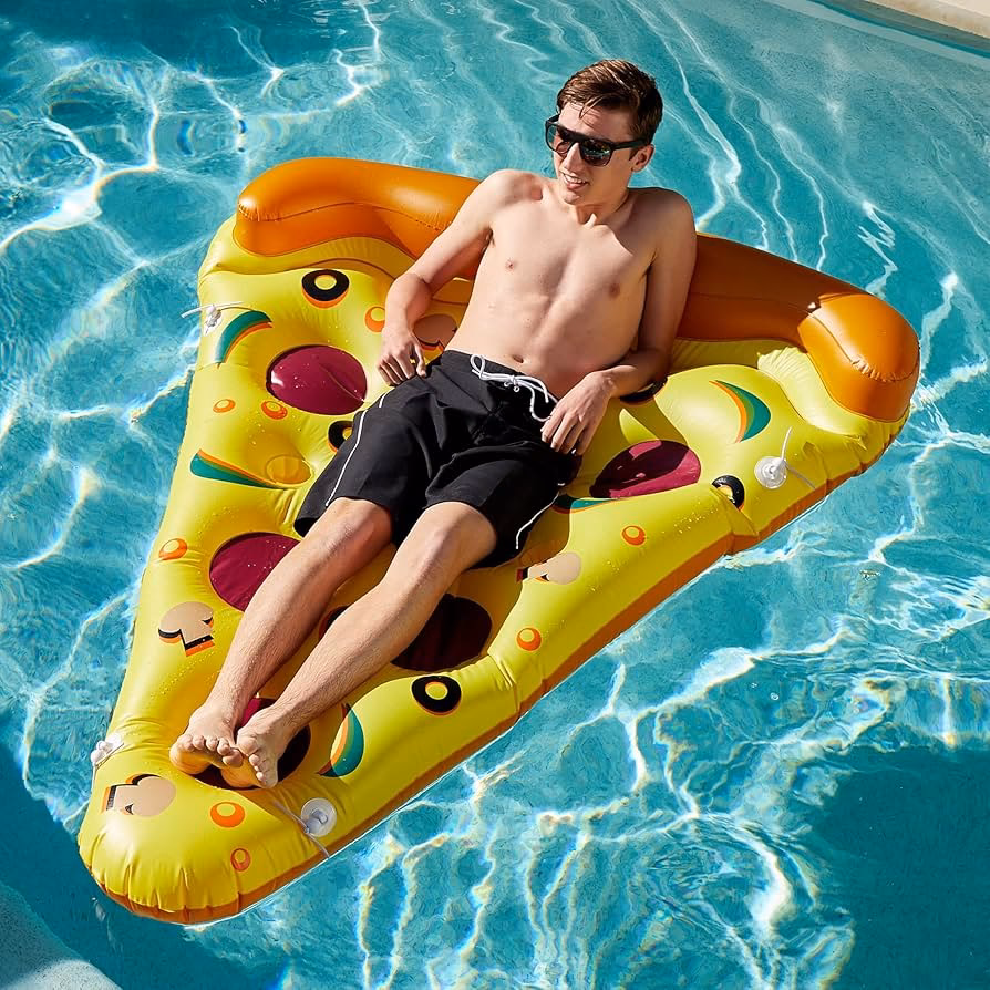 How big is a pool float?