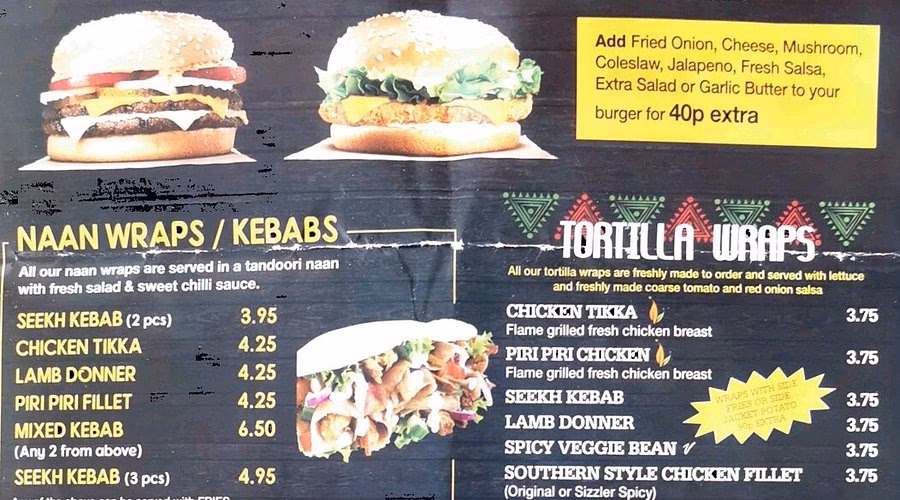 Does pizza go go sell burgers?