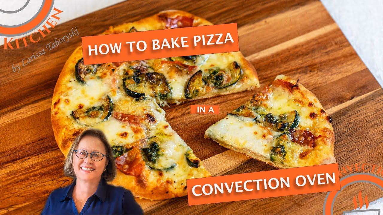 Can you cook a frozen pizza in a convection oven?