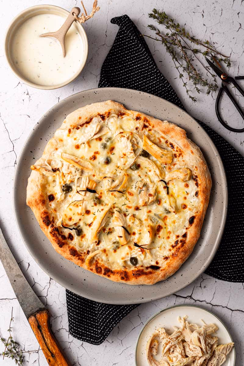 Wie lange muss eine Pizza im Umluftherd Backen?