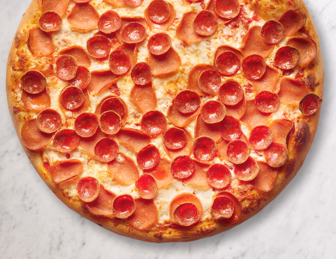 How much is a medium pepperoni at Pizza Nova?