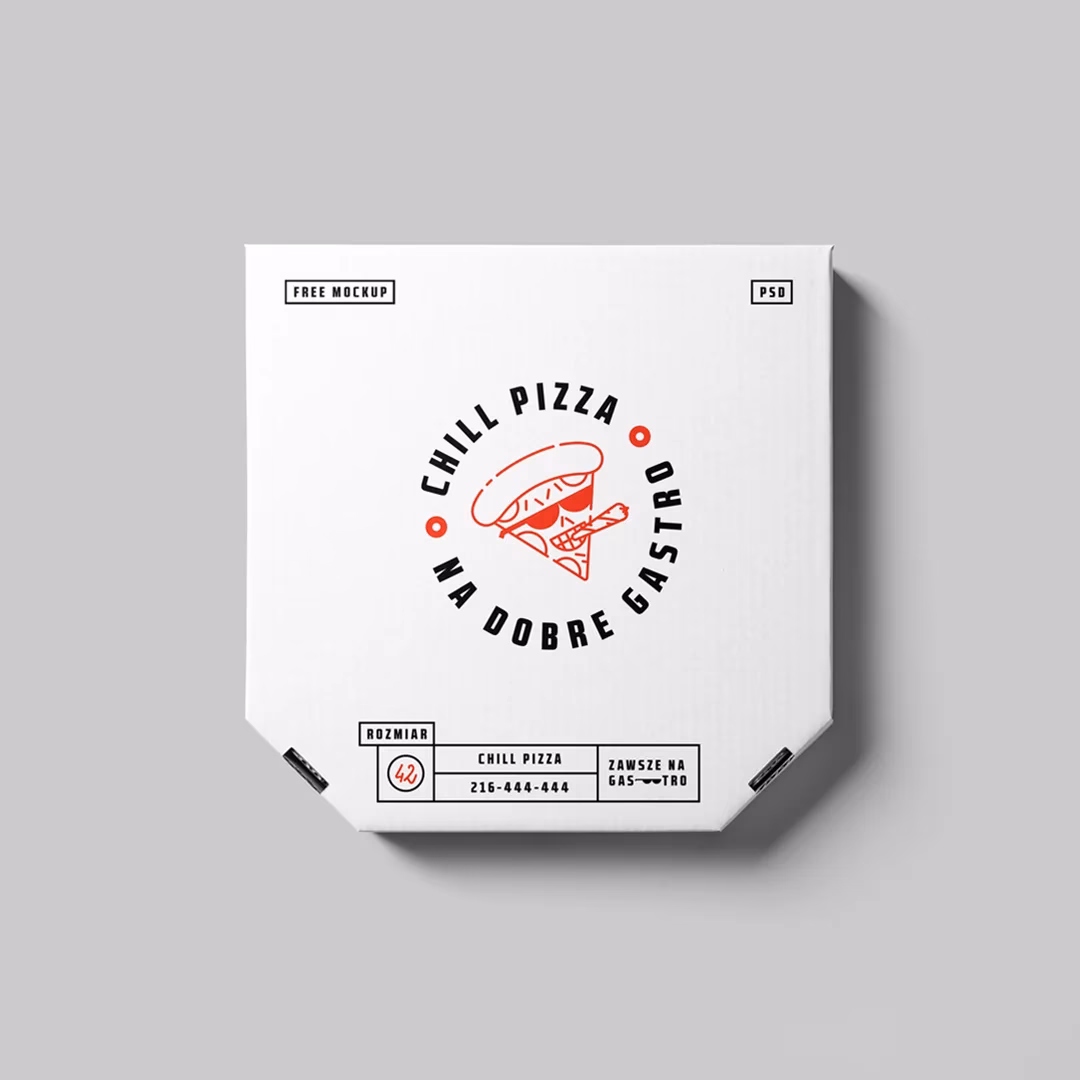 Why do you need a pizza box design mockup?