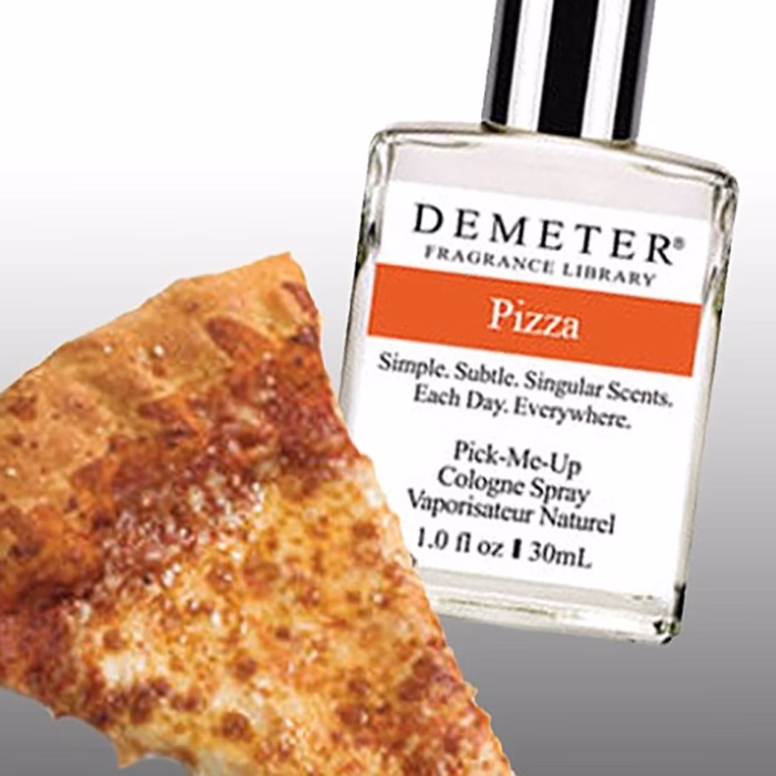 Does pizza have a signature scent?