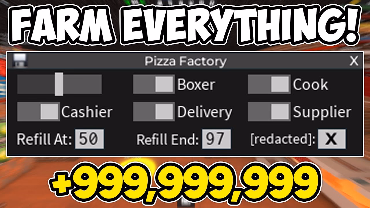 What is work at a pizza place script?