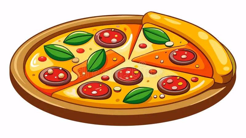 How many free Cartoon Pizza PNGs are there?