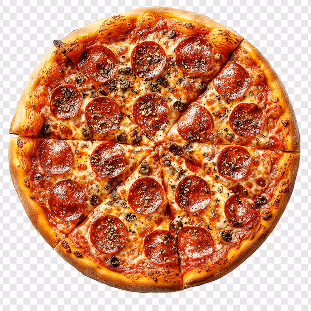 What are pizza PNG images used for?
