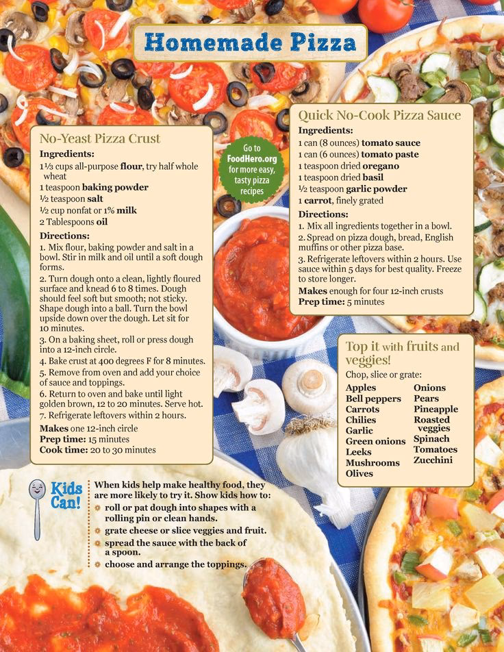 How do you make a cheese-free pizza?