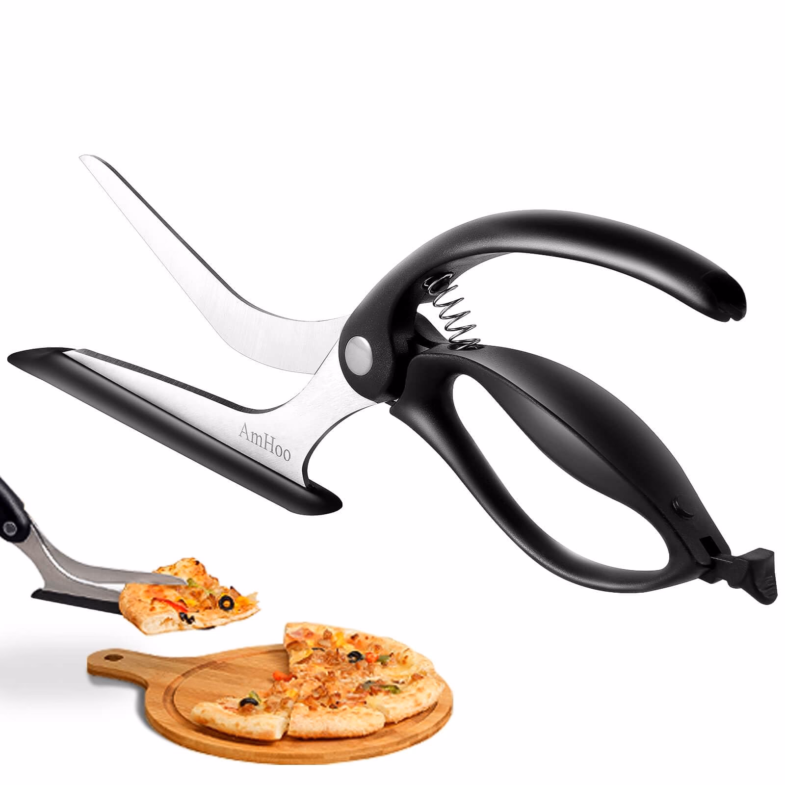 How do you use a pizza cutter rocker?
