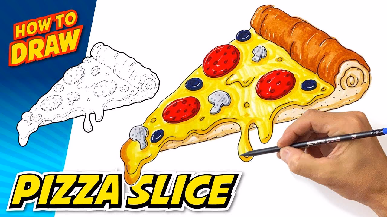 How to make a pizza slice look real?