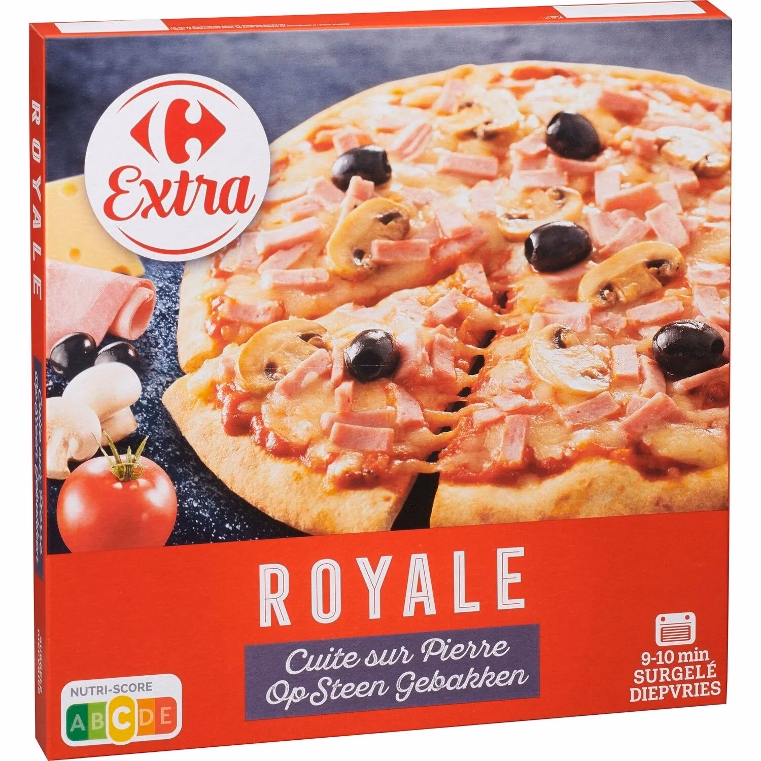 Quels sont les ingrédients de cette pizza surgelée?