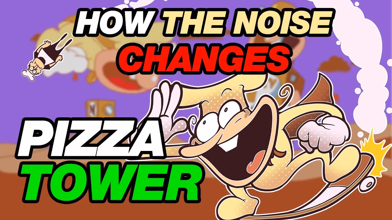 What does the noise look like in pizza tower?