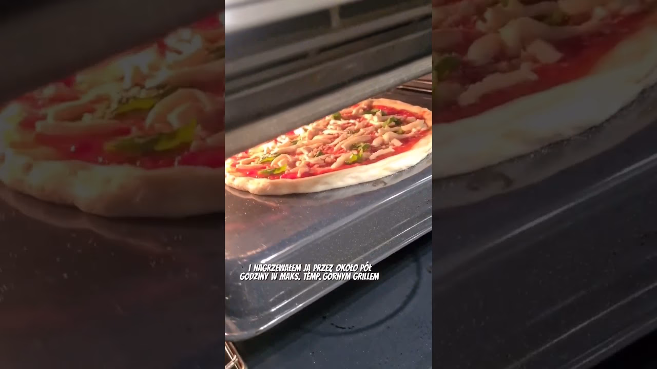 Jak włożyć pizzę do piekarnika?