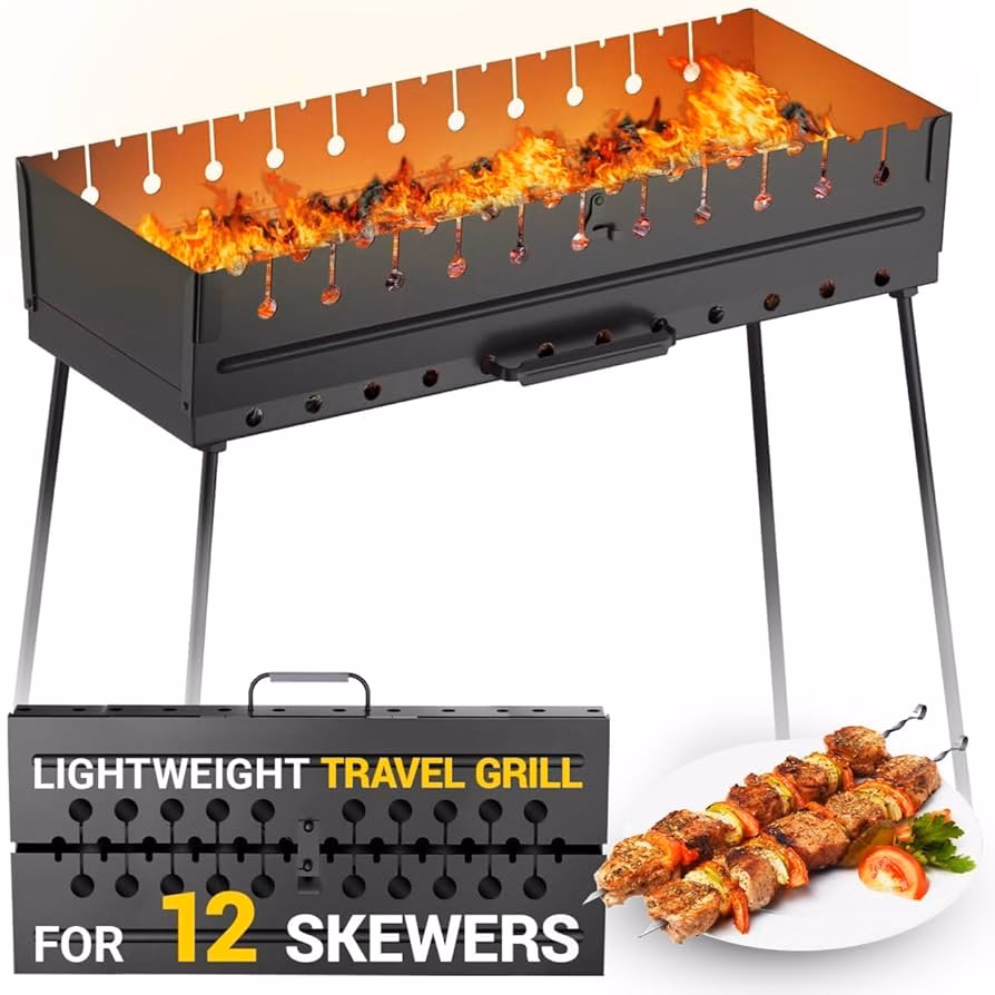 What is Mangal kabob Grill portable?