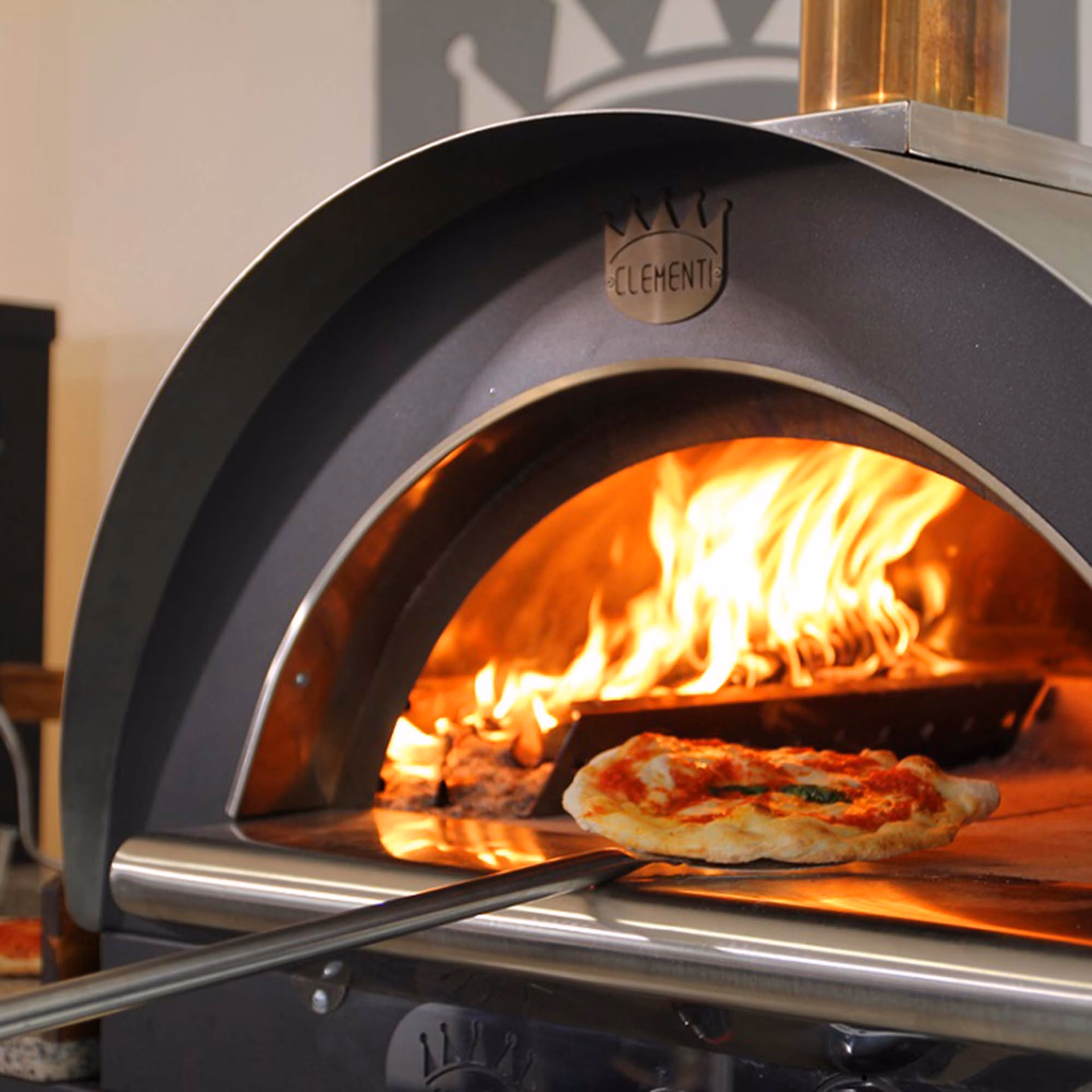Who makes pizza brick ovens?