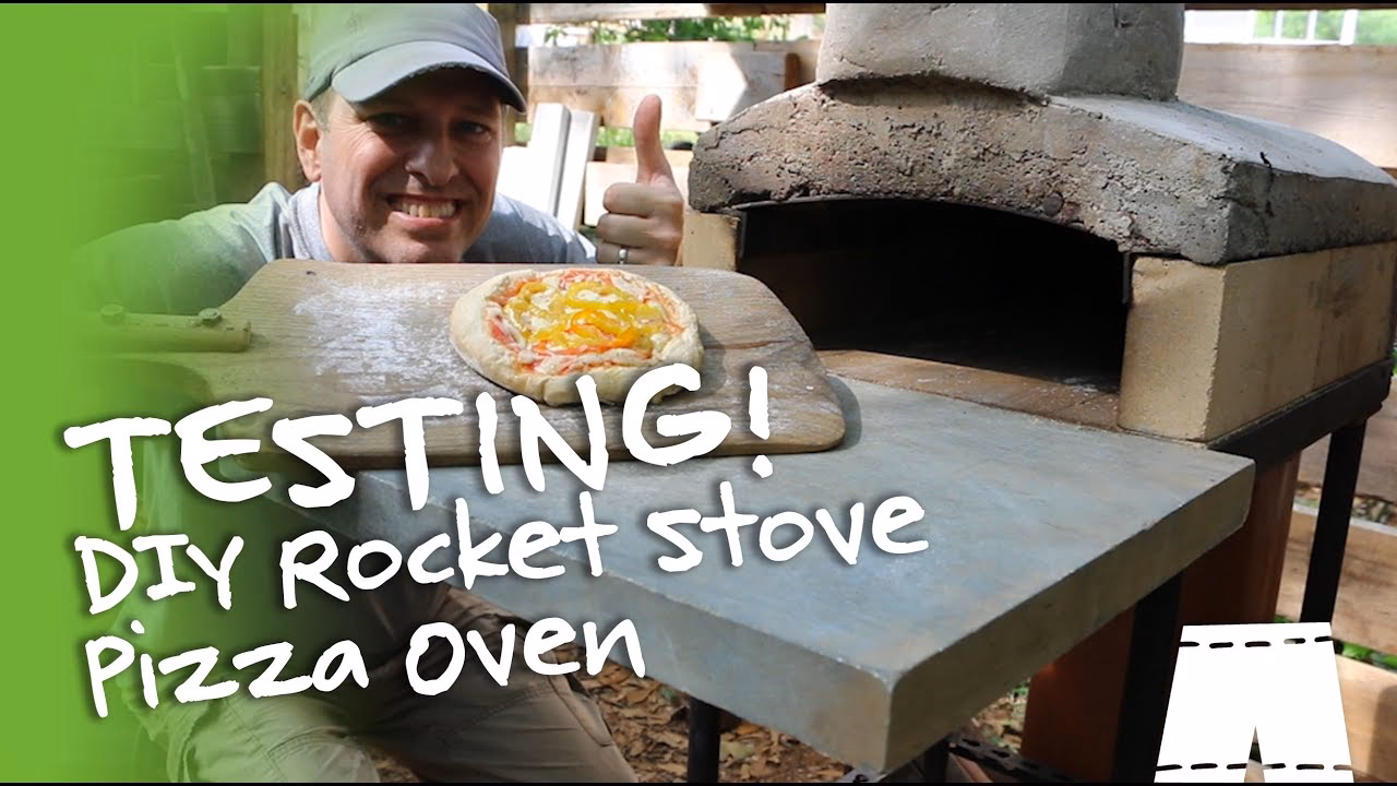 Can you build a rocket-powered wood oven yourself?