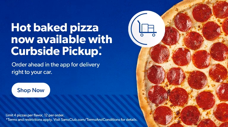 Does Sam's have pizza?