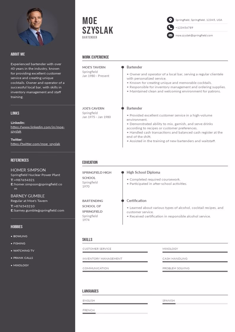 What does specialization mean on a resume?