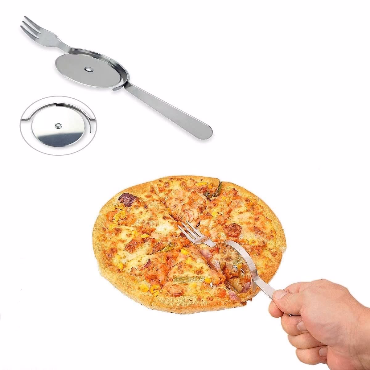 Why do people use utensils when eating pizza?