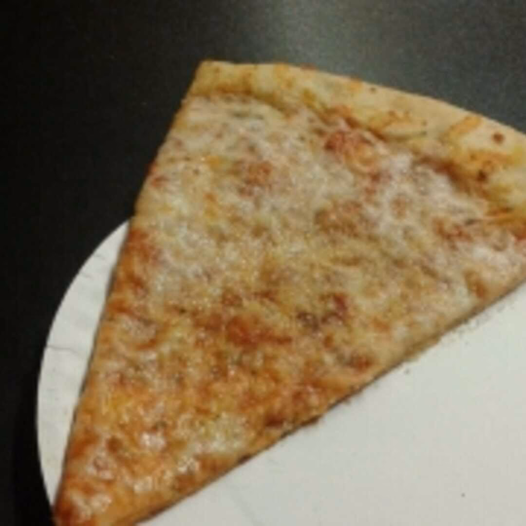 How many calories are in a slice of Pizza Hut cheese pizza?