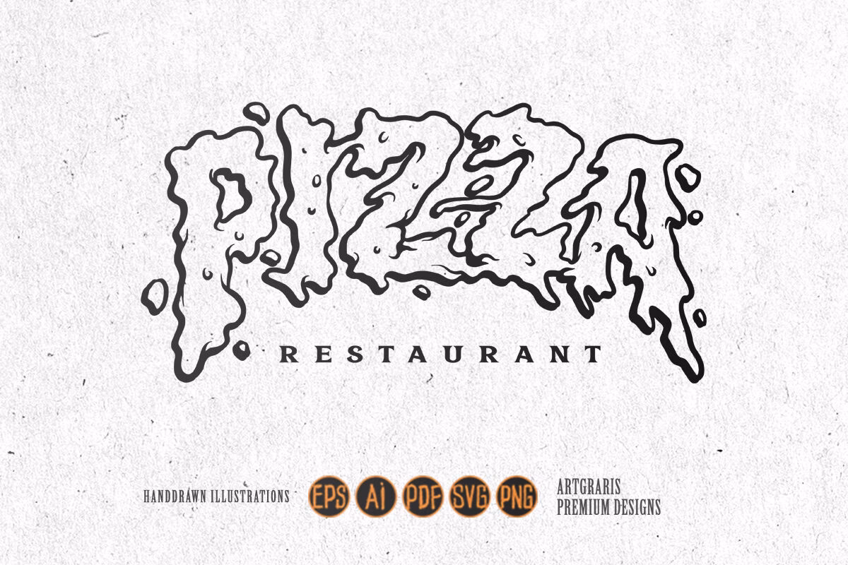 Who invented pizza fonts?