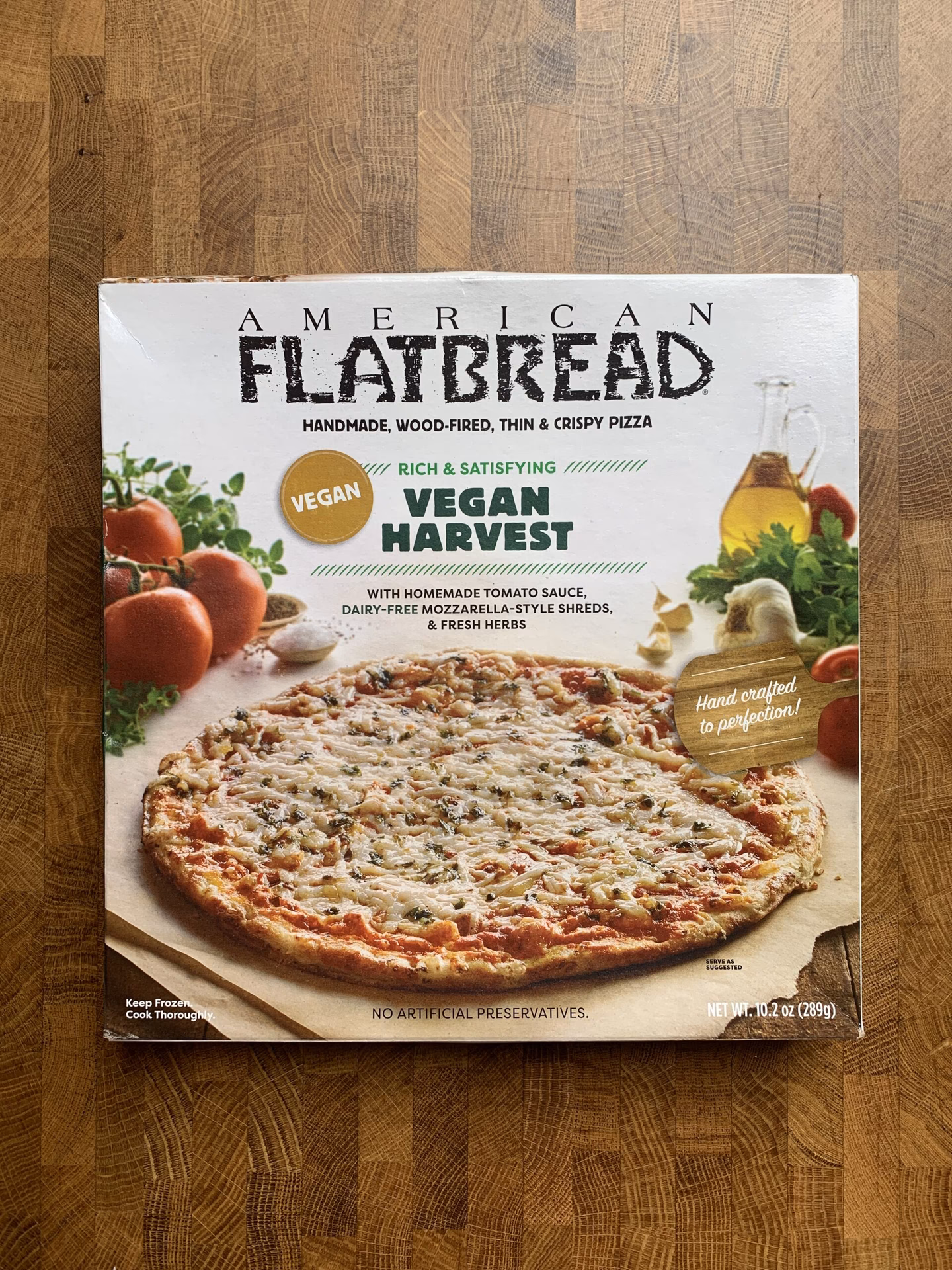 What does vegan frozen pizza taste like?