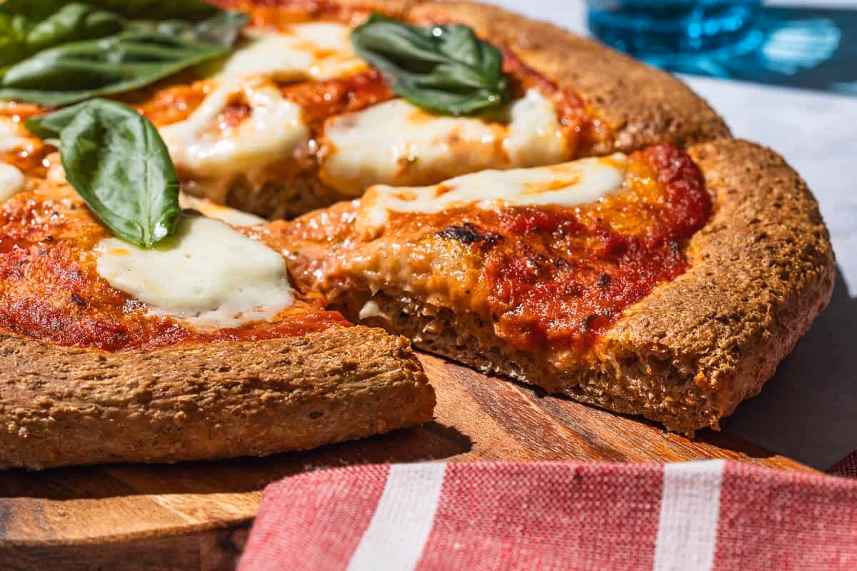 How long to bake whole wheat pizza dough?