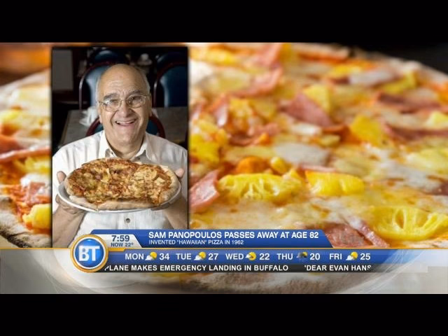 Who invented pineapple pizza?