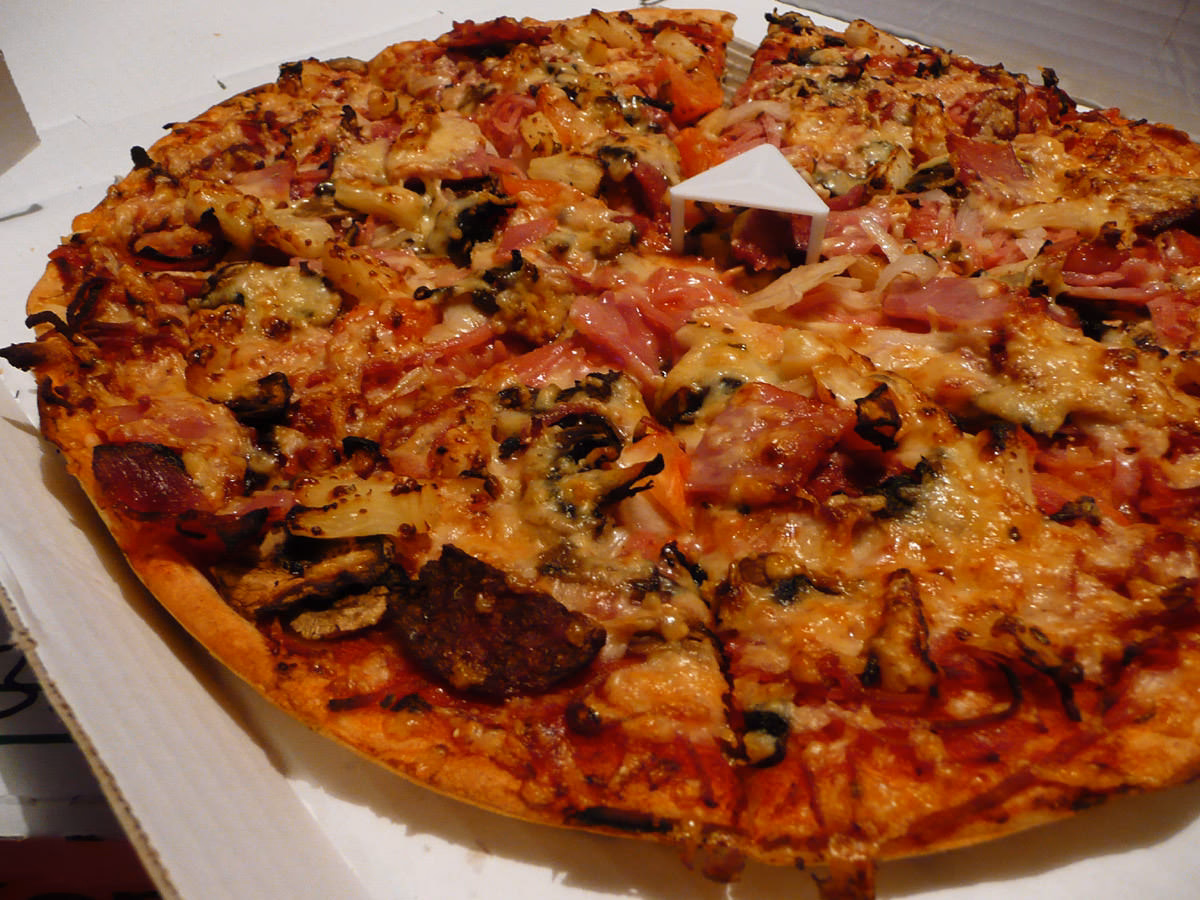 What does 'Don't Touch my Pizza' mean?